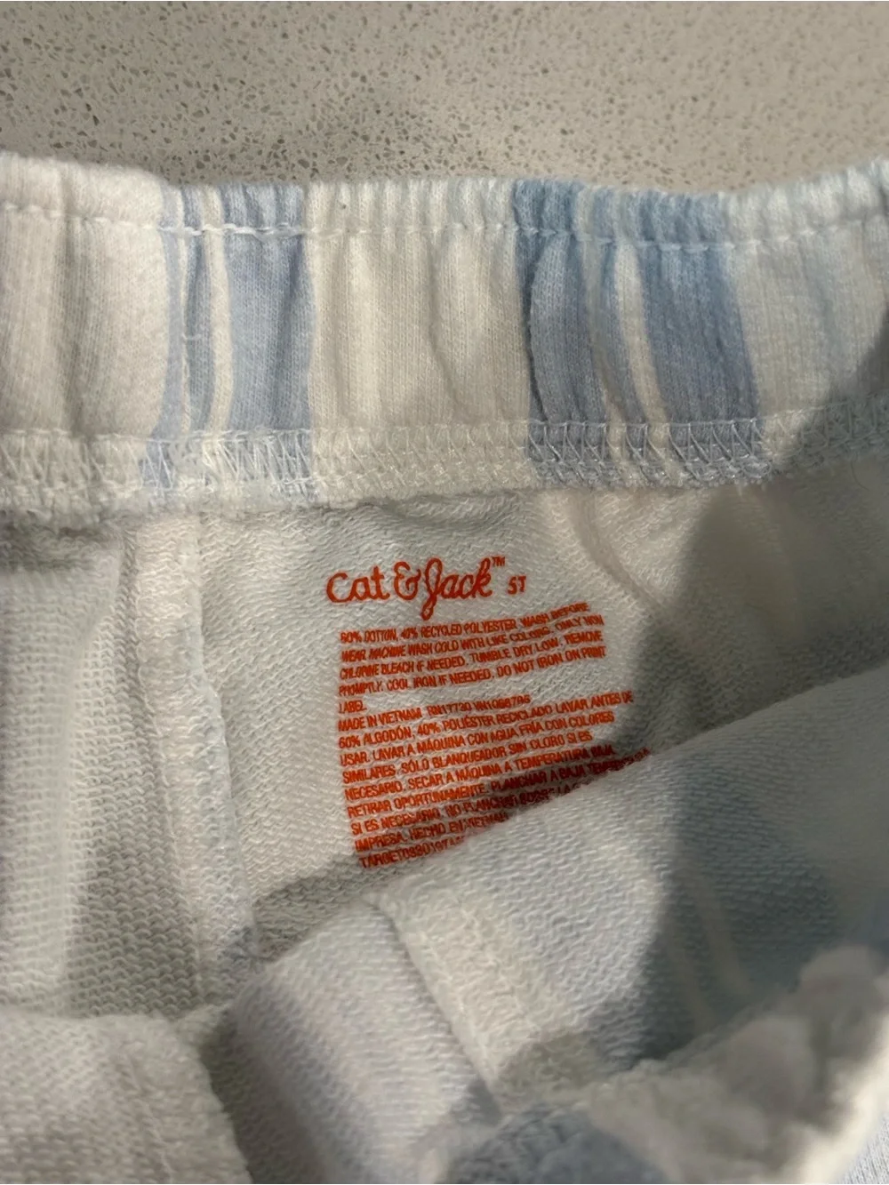 Cat and Jack toddler striped shorts